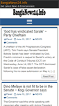 Mobile Screenshot of banglanews24.info